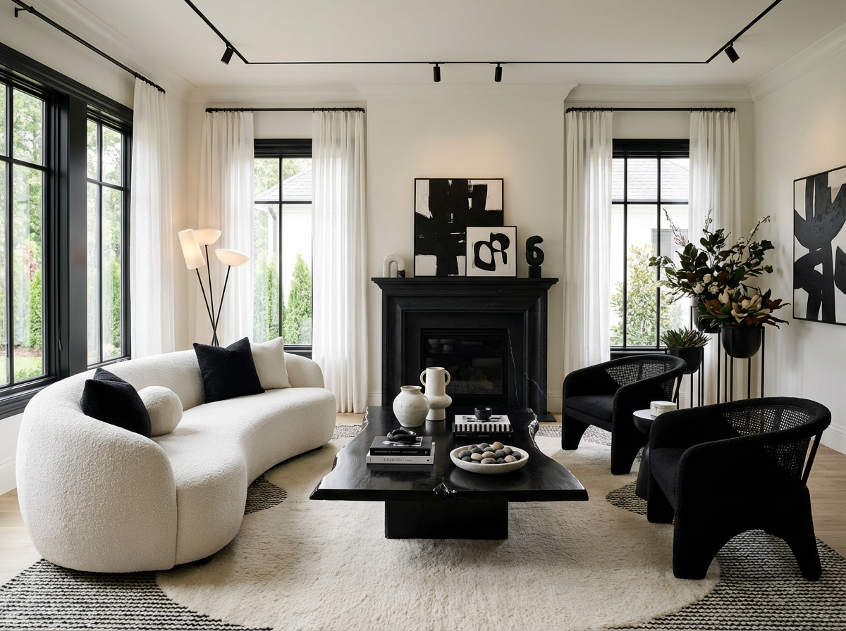 Organic Modern living-room